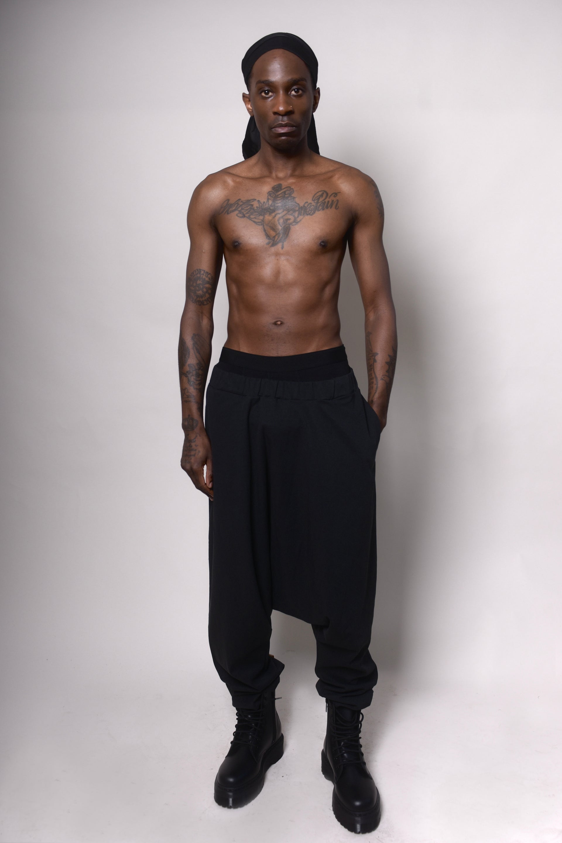 Mori - Twill Pants - Charcoal