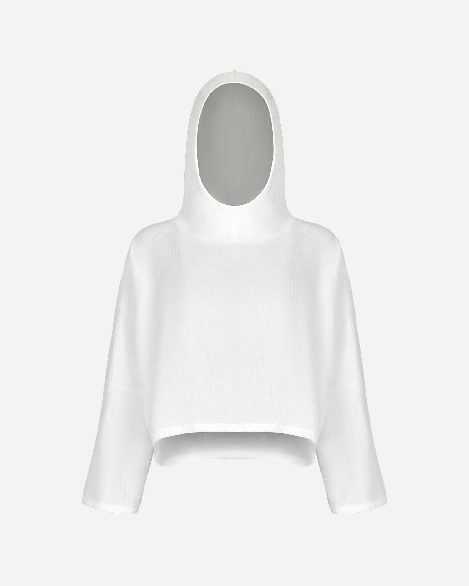 Kuro - Hoodie - Short - Off-white