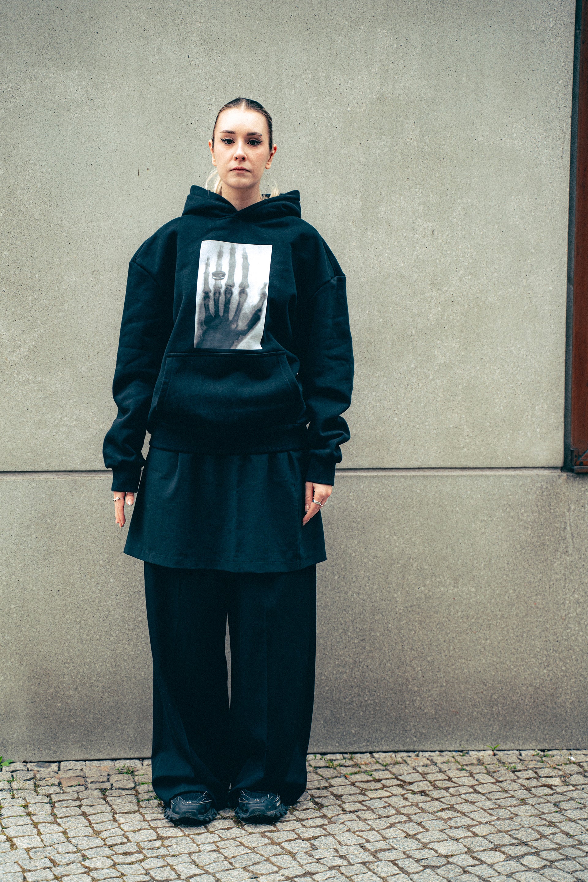 X Hand Hoodie