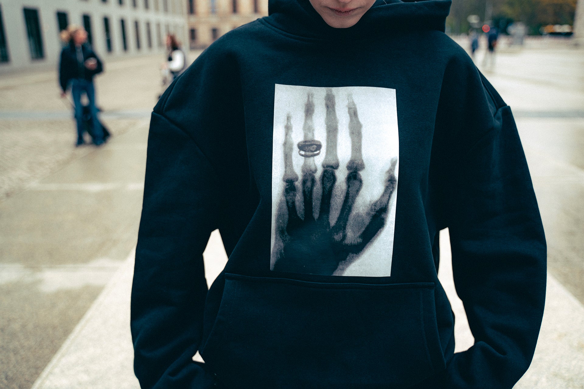 X Hand Hoodie